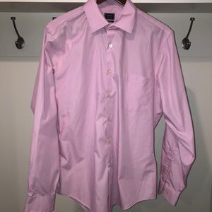 Arrow pink button down size 16 34/35